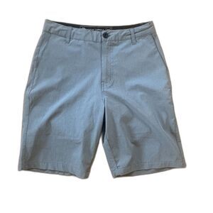 Ocean Current Hybrid Shorts – Men’s Size 29 – Gray Flat Front